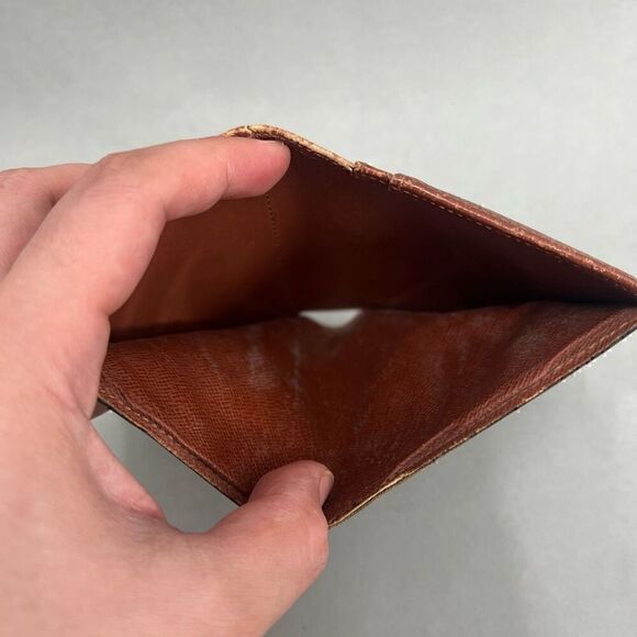 Louis Vuitton Vintage Monogram Bifold Wallet Kisslock Old Money Dark Academia - Picture 11 of 16